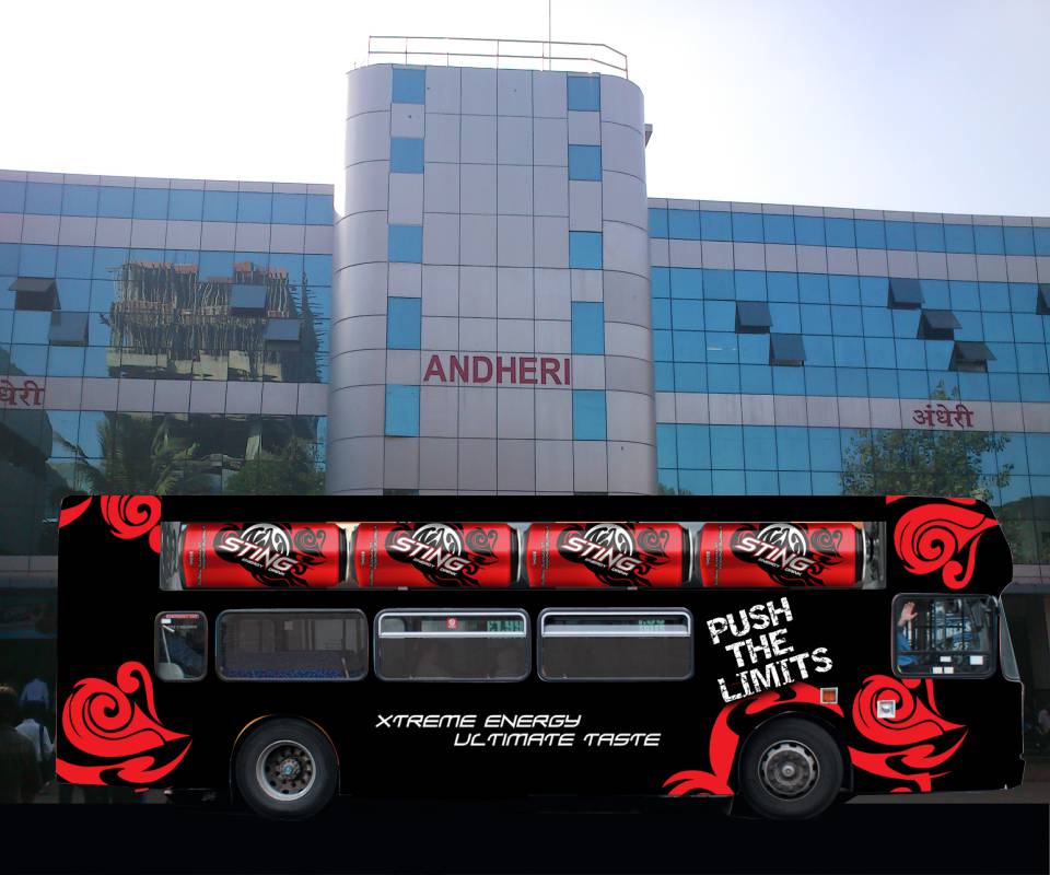 3D Bus Branding
