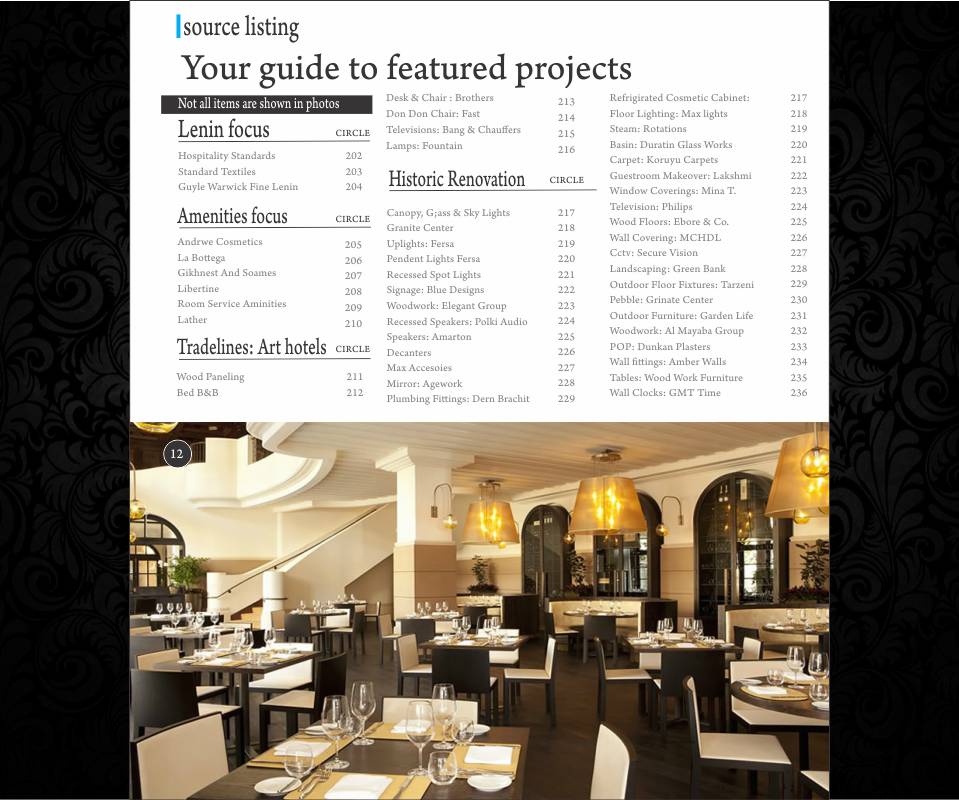 Hospitality Pages
